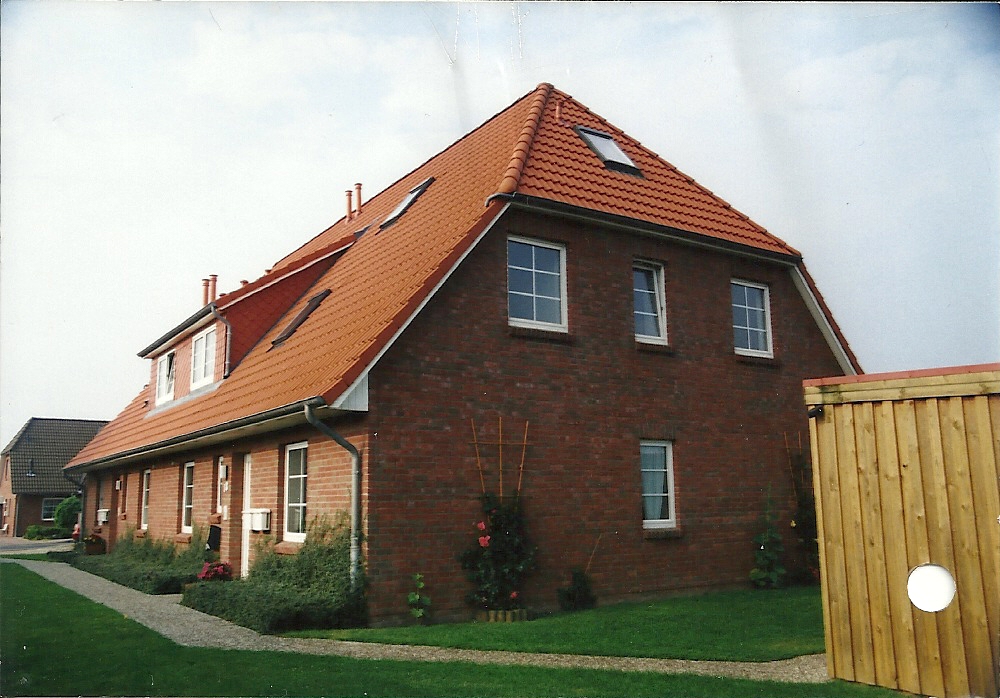 Unsere Ferienwohnungbefindet sich im Obergeschoß einer Doppelhaushälfte